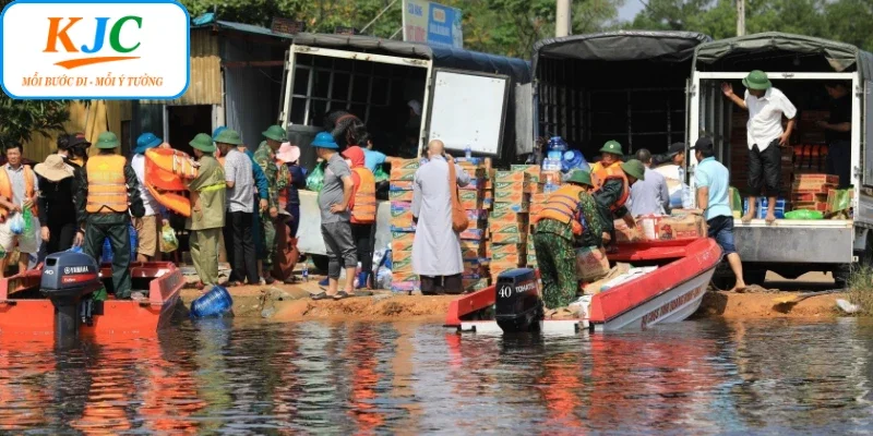 Ảnh đại diện kjc chung tay cùng miền trung vượt qua cơn bão số 5